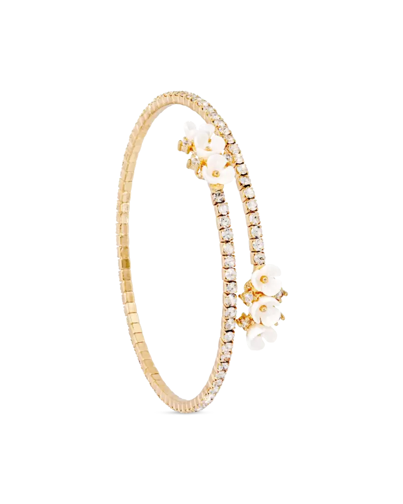 Armreif - Golden Floral
