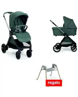 Duo Bellagio 2.0 + Flexi (2 Bultos) 00013004000000 Fir Tree + Soporte Para Capazo Bellagio 07087126390000 Stand Natural
