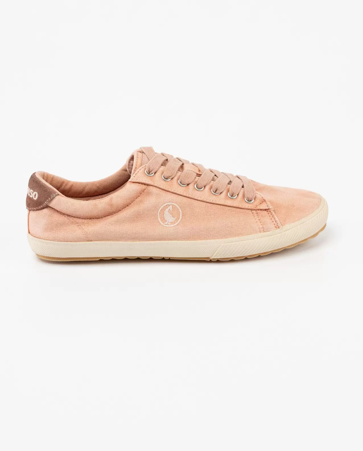 Low Top Garment Dyed Rojo