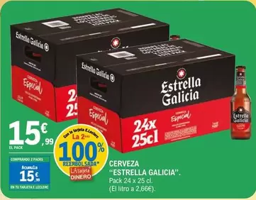 Estrella Galicia - Cerveza