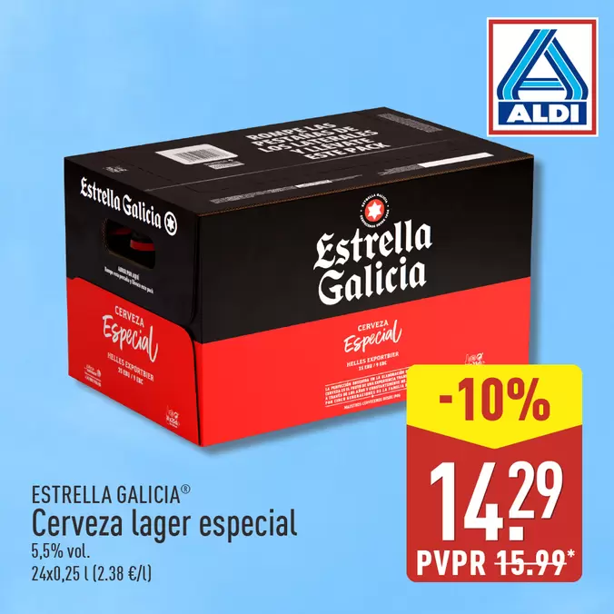 Cerveza lager especial