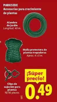 Parkside - Accesorios Para Crecimiento De Plantas