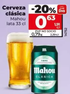 Mahou - Cerveza Clásica