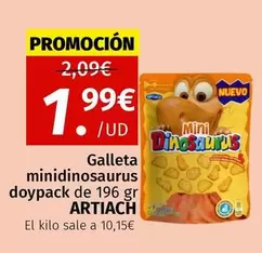 Artiach - Galleta Minidinosaurus Doypack