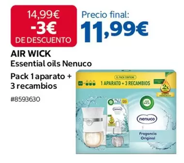 Air Wick - Essential Oils Nenuco