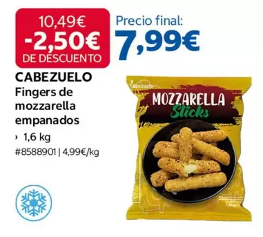 Cabezuelo - Fingers De Mozzarella Empanados