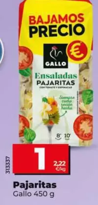 Gallo - Pajaritas 