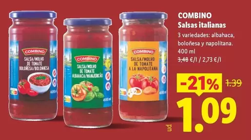 Combino - Salsa Italianas