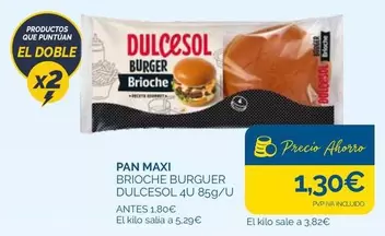 Dulcesol - Pan Maxi