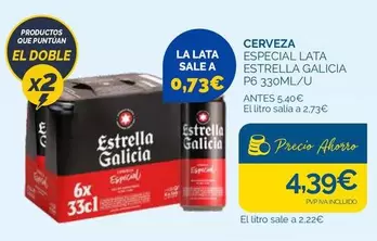 Estrella Galicia - Cerveza Especial Lata