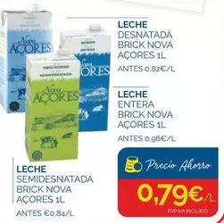 Nova - Leche Desnatada Brick Açores