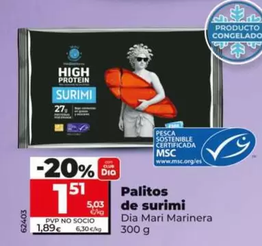 Dia Mari Marinera - Palitos De Surimi
