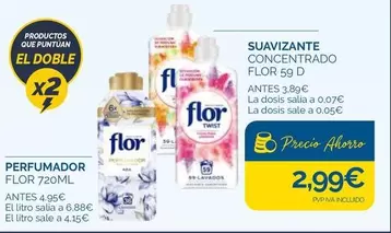 Flor - Suavizante Concentrado