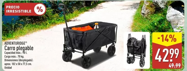 Adventuridge - Carro Plegable