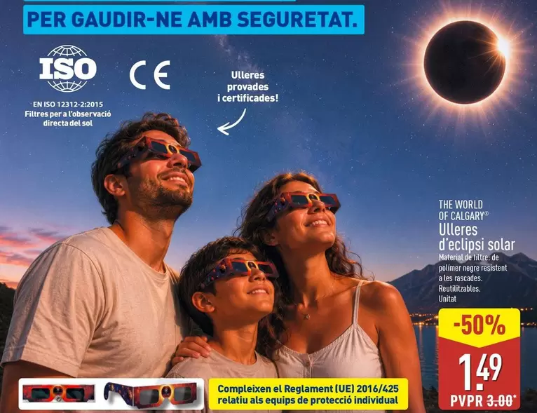 The World Of Calgary - Ulleres D'eclipsi Solar