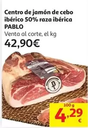 Pablo - Centro De Jamon De Cebo Iberico 50% Raza Iberica