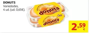 Donuts Glace 4 Uds 208 G