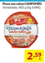 Pizza Y Salsa Mozzarella Jq Campofrio 360g                  