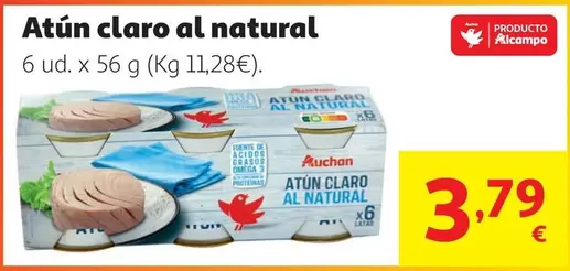 Auchan - Atún Claro Al Natural