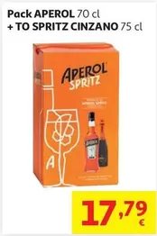 Aperol - Pack + To Spritz Cinzano