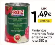 Froiz - Pimientos Morrones Enteros Extra