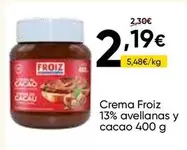 Froiz - Crema  13% Avellanas Y Cacao