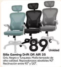 Silla Gaming Drift Dr Air 35