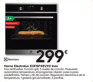 Electrolux - Eof6p46vx0 Inox