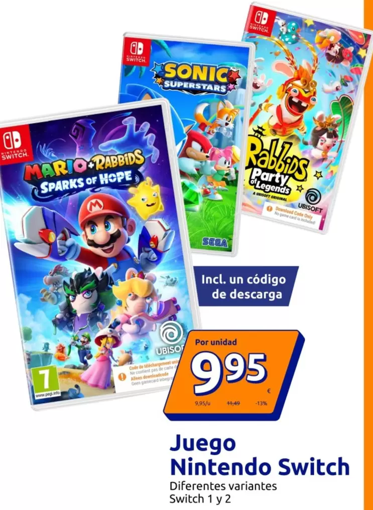 Nintendo SWITCH - Juego