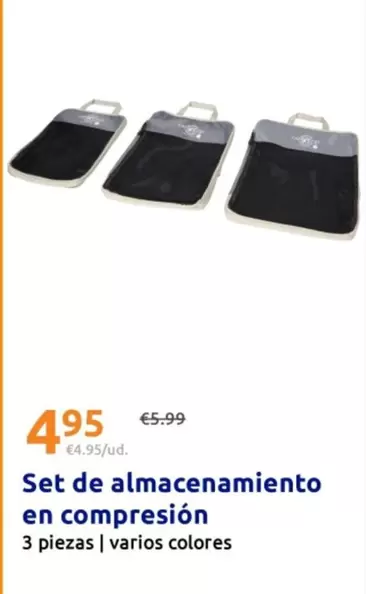 Set De Almacenamiento En Compresion