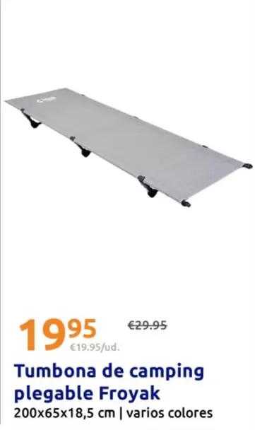 Froyak - Tumbona De Camping Plegable