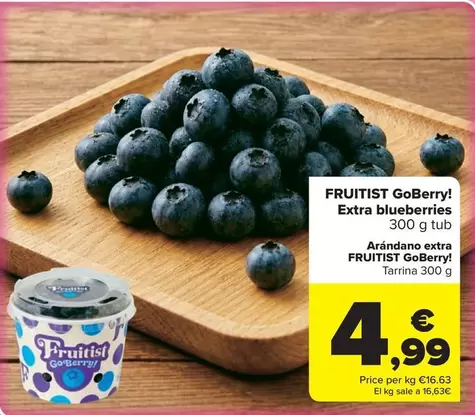 Fruitist Goberry! Extra Blueberries