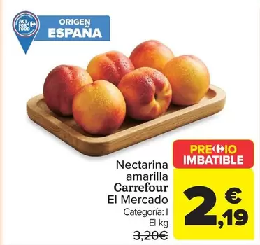 carrefour - Nectarina Amarilla