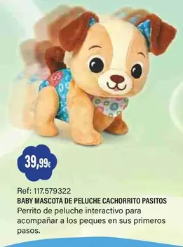 Pasitos - Baby Mascota De Peluche Cachorrito