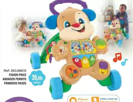Fisher-Price - Andador Perrito Primeros Pasos