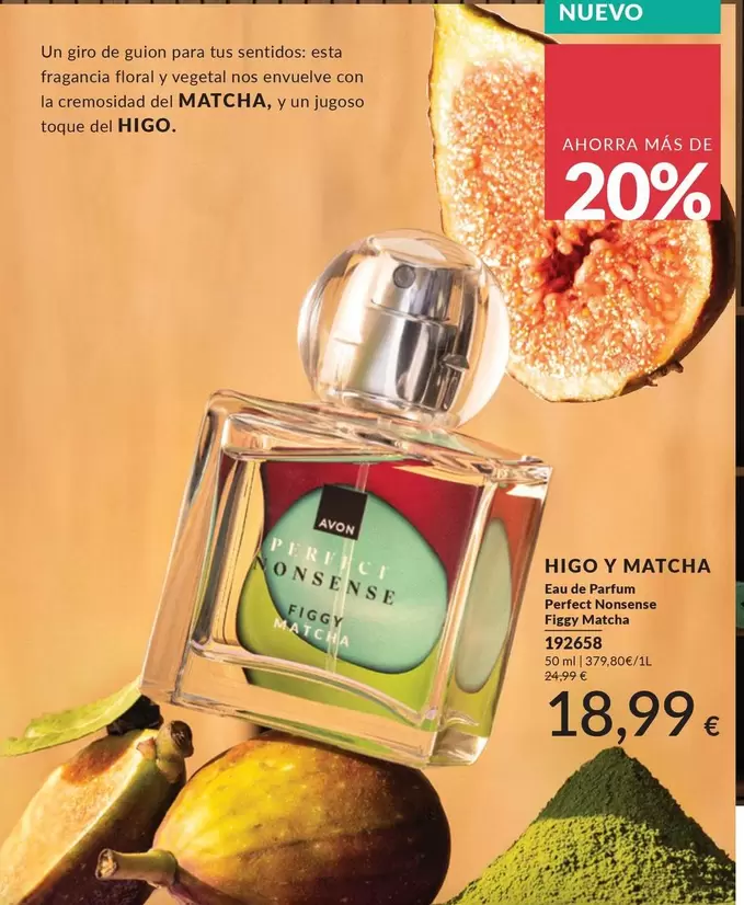 Avon - Eau De Parfum Perfect Nonsense Figgy Matcha