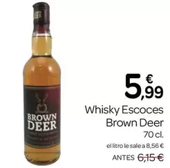 Brown Deer - Whisky Escoces