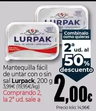 Lurpak - Mantequilla Facil De Untar Con Sal