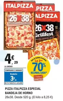Italpizza - Pizza Especial Bandeja De Horno