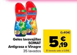 Somat - Geles Lavavajillas Antigrasa 