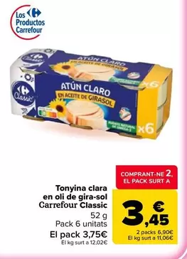Carrefour Classic - Atún Claro En Aceite De Girasol