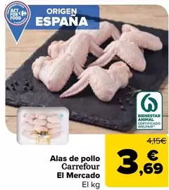 Carrefour El Mercado - Alas De Pollo