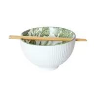 Bol mitori palillos verde 16 cm Culinarium