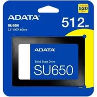 DISCO SSD ADATA SU650 512GB SATA3 - LECTURA: 520MB/s ESCRITURA: 450MB/s