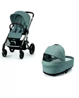 Coche Duo Balios S Lux SLV 524001195+524001349 Stormy Blue/Light Blue