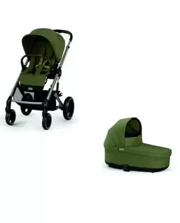 Coche Duo Balios S Lux TPE 525000105+525000413 Moss Green/Khaki