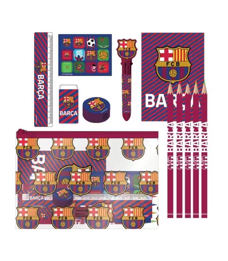 SET PAPELERÍA ESCOLAR EVA FC BARCELONA
