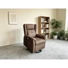 BLIES brown reclining armchair