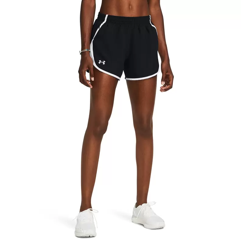 Pantalones cortos de running de mujer Ua Fly By 3'' Shorts Under Armour Negro