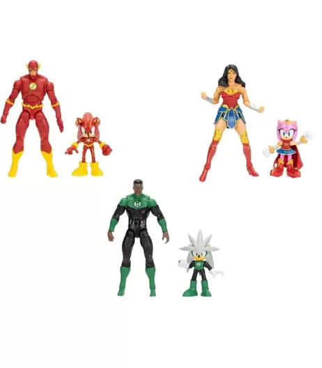 FIGURAS SONIC X DC SURTIDO MULTIPACK 2 FIGURAS